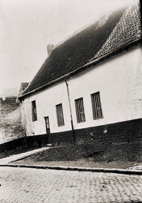 1911 - maison démolie en 1911 au faubourg de Soignies