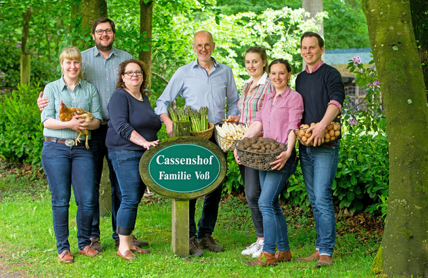 Der Cassenshof wird als Familienbetrieb in 14. Generation geführt