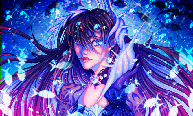 ARTwork: Viktoria Neff (AT) | young.ART Award Winner SELECTed . 23 | In The Depths Of The Sea
