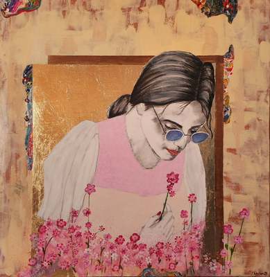 ARTwork: Susanne Walser (AT) - SELECTed . 20 | Titel: Flower Girl