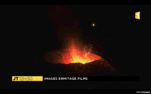 Eruption volcan Piton de la Fournaise