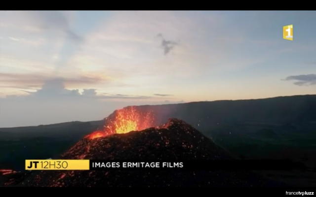 Eruption volcan Piton de la Fournaise
