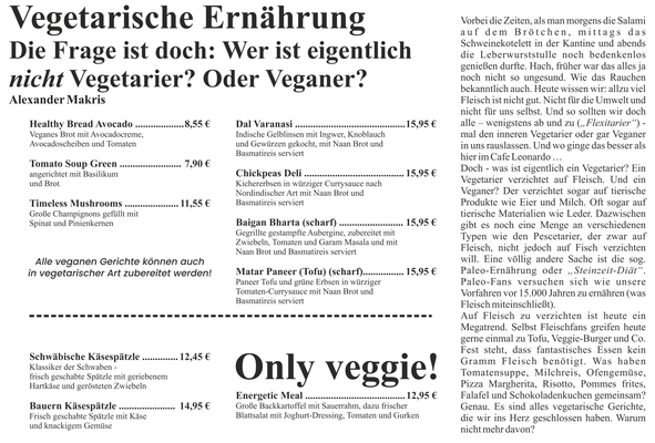 © Cafe Leonardo® - Vegetarisch & Vegan