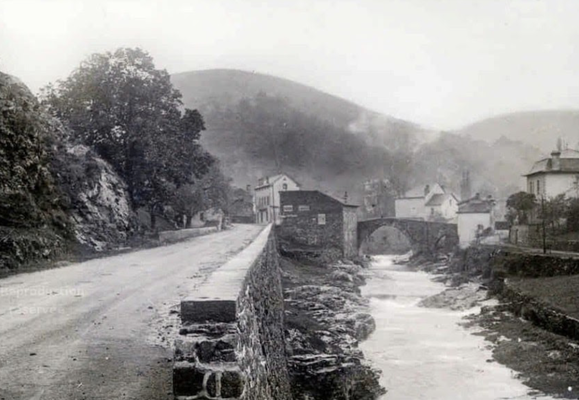 Entrée Nord de Villefort, vue sur le Pont St Jean
