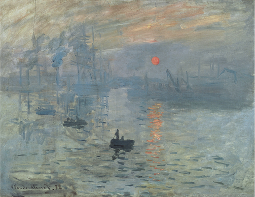 Claude Monet : Impression soleil levant