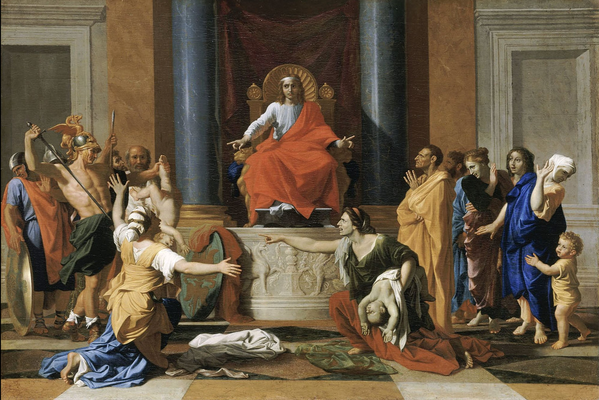 Nicolas Poussin (1594-1665), Le Jugement de Salomon