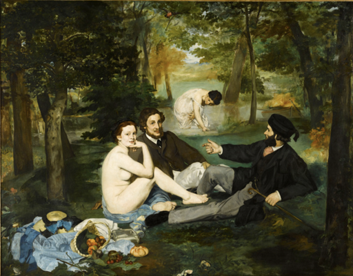 Edouard Manet : Le déjeuner sur l'herbe