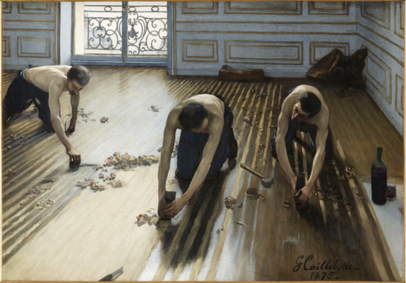 Gustave Caillebotte : Raboteurs de parquet