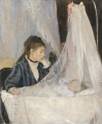Berthe Morisot : Le berceau