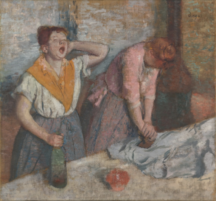Edgar Degas : Repasseuses