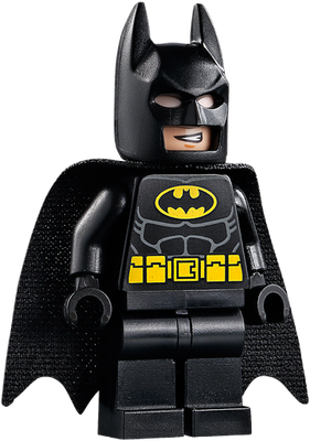 Batman [Justice League] [Lego] - héros de média - personnages - smiley émoticône émoji cartoon clipart illustration - artémotic