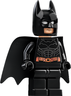 Batman [Justice League] [Lego] - héros de média - personnages - smiley émoticône émoji cartoon clipart illustration - artémotic