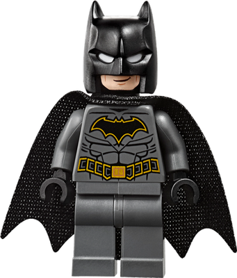 Batman [Justice League] [Lego] - héros de média - personnages - smiley émoticône émoji cartoon clipart illustration - artémotic