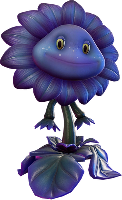 Sunflower [Plants vs Zombies] - héros de média - personnages - smiley émoticône émoji cartoon clipart illustration - artémotic