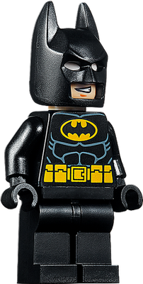 Batman [Justice League] [Lego] - héros de média - personnages - smiley émoticône émoji cartoon clipart illustration - artémotic
