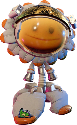 Sunflower [Plants vs Zombies] - héros de média - personnages - smiley émoticône émoji cartoon clipart illustration - artémotic