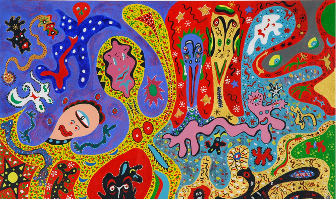 Carnaval (acrylique sur toile - 1997)