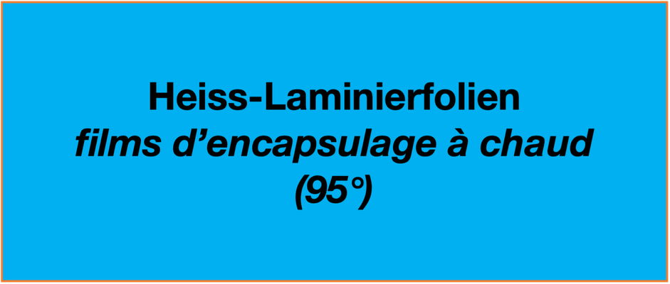 Heiss-Laminierfolie