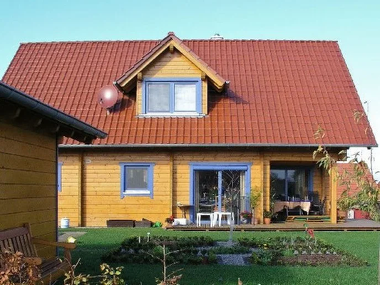 Blockhausbau - Holzhaus Traufe - Oberaula - Karben - Lampertheim - Viernheim - Marburg  