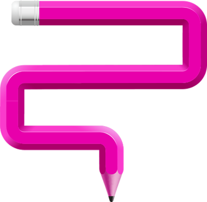 crayon - fourniture scolaire - éducation - smiley émoticône émoji cartoon clipart illustration - artémotic