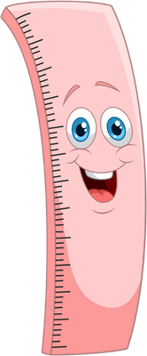 règle - fourniture scolaire - éducation - smiley émoticône émoji cartoon clipart illustration - artémotic