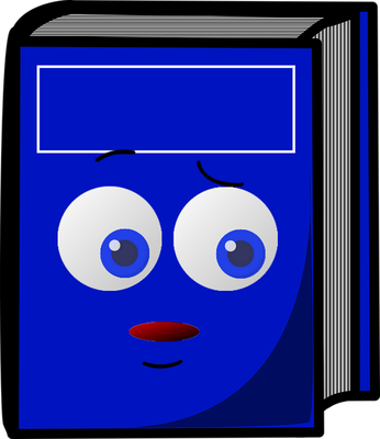 livre - fourniture scolaire - éducation - smiley émoticône émoji cartoon clipart illustration - artémotic