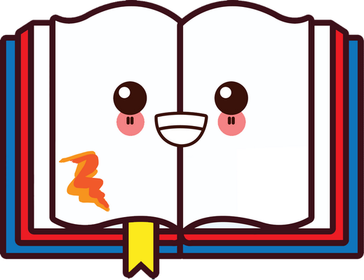livre - fourniture scolaire - éducation - smiley émoticône émoji cartoon clipart illustration - artémotic