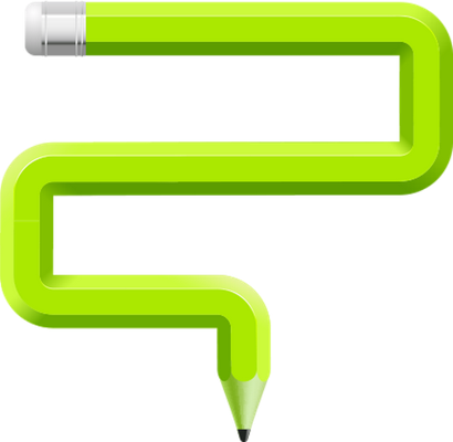 crayon - fourniture scolaire - éducation - smiley émoticône émoji cartoon clipart illustration - artémotic