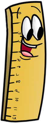 règle - fourniture scolaire - éducation - smiley émoticône émoji cartoon clipart illustration - artémotic