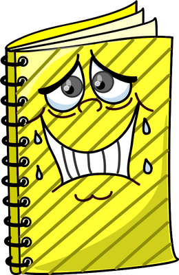 livre - fourniture scolaire - éducation - smiley émoticône émoji cartoon clipart illustration - artémotic