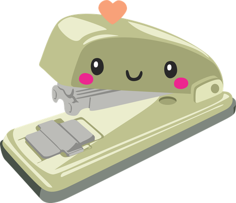 fourniture scolaire - éducation - smiley émoticône émoji cartoon clipart illustration - artémotic