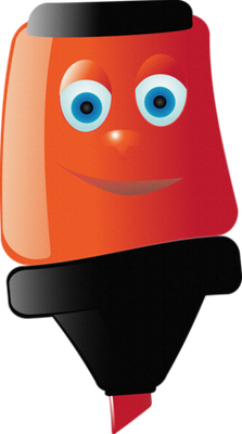 fourniture scolaire - éducation - smiley émoticône émoji cartoon clipart illustration - artémotic
