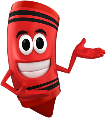 crayon - fourniture scolaire - éducation - smiley émoticône émoji cartoon clipart illustration - artémotic