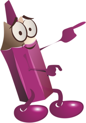 crayon - fourniture scolaire - éducation - smiley émoticône émoji cartoon clipart illustration - artémotic