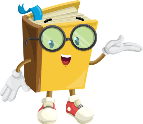 livre - fourniture scolaire - éducation - smiley émoticône émoji cartoon clipart illustration - artémotic