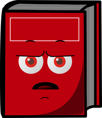livre - fourniture scolaire - éducation - smiley émoticône émoji cartoon clipart illustration - artémotic