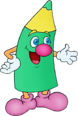 crayon - fourniture scolaire - éducation - smiley émoticône émoji cartoon clipart illustration - artémotic