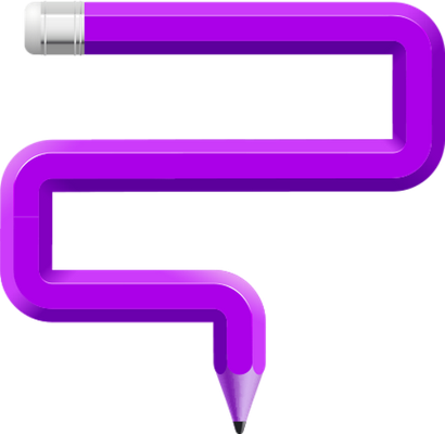 crayon - fourniture scolaire - éducation - smiley émoticône émoji cartoon clipart illustration - artémotic