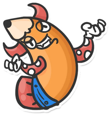 crayon - fourniture scolaire - éducation - smiley émoticône émoji cartoon clipart illustration - artémotic