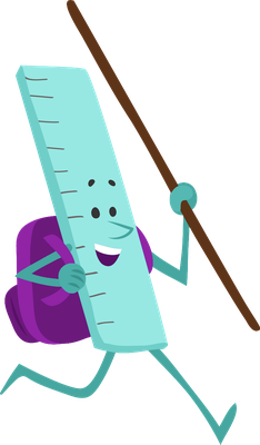 règle - fourniture scolaire - éducation - smiley émoticône émoji cartoon clipart illustration - artémotic