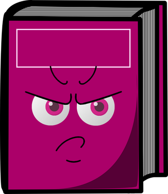 livre - fourniture scolaire - éducation - smiley émoticône émoji cartoon clipart illustration - artémotic