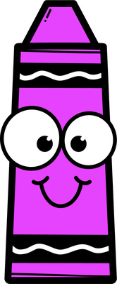 crayon - fourniture scolaire - éducation - smiley émoticône émoji cartoon clipart illustration - artémotic