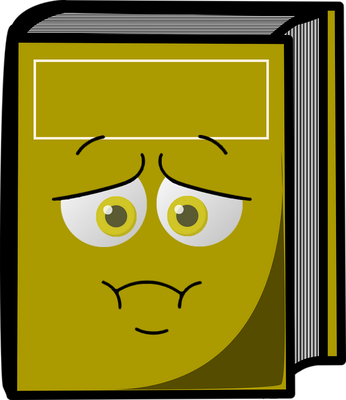 livre - fourniture scolaire - éducation - smiley émoticône émoji cartoon clipart illustration - artémotic