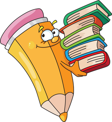 crayon - fourniture scolaire - éducation - smiley émoticône émoji cartoon clipart illustration - artémotic