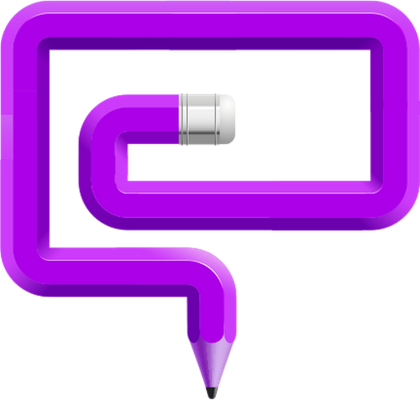 crayon - fourniture scolaire - éducation - smiley émoticône émoji cartoon clipart illustration - artémotic
