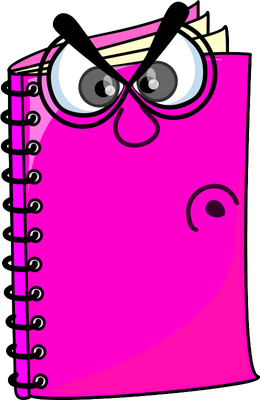 livre - fourniture scolaire - éducation - smiley émoticône émoji cartoon clipart illustration - artémotic
