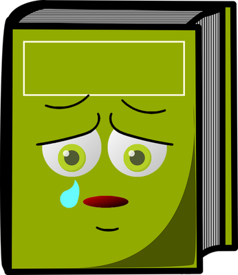livre - fourniture scolaire - éducation - smiley émoticône émoji cartoon clipart illustration - artémotic