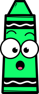 crayon - fourniture scolaire - éducation - smiley émoticône émoji cartoon clipart illustration - artémotic