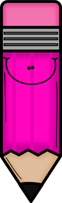 crayon - fourniture scolaire - éducation - smiley émoticône émoji cartoon clipart illustration - artémotic