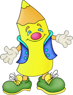 crayon - fourniture scolaire - éducation - smiley émoticône émoji cartoon clipart illustration - artémotic